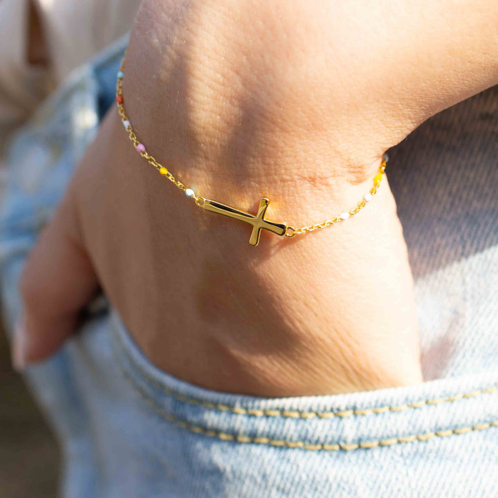 Cross Bracelet